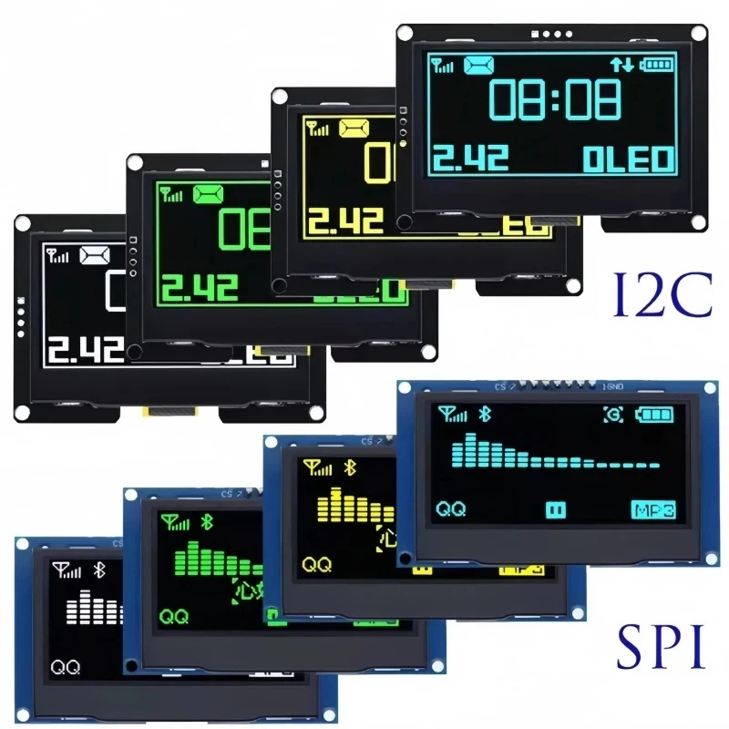 Oled Display Module - 2.42인치 2.42 OLED 디스플레이 모듈 128x64