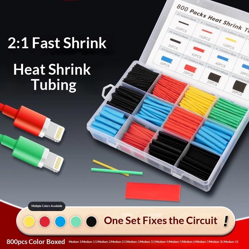 Heat Shrink Tubing - 열수축 튜브 키트 방수 내열 전기
