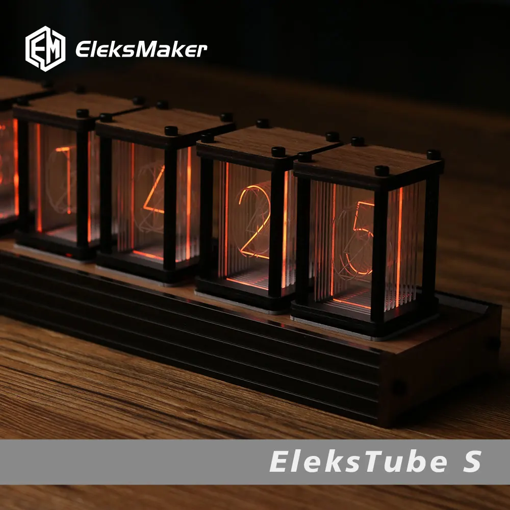 Diy Electronics Ideas - RGB 닉시 튜브 시계 DIY 테이블