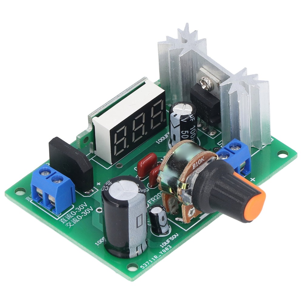 Lm317 Voltage Regulator - LM317 전압 조정기 모듈 1.25V‑28V 출력