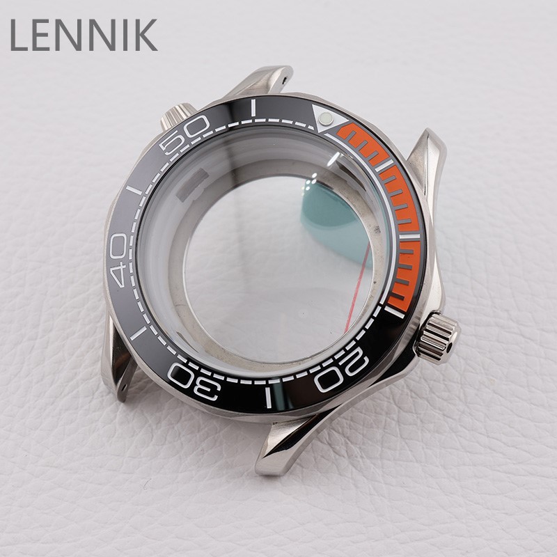 Diy Electronics Watch - 42mm 펩시 메탈 케이스 세라믹 베젤