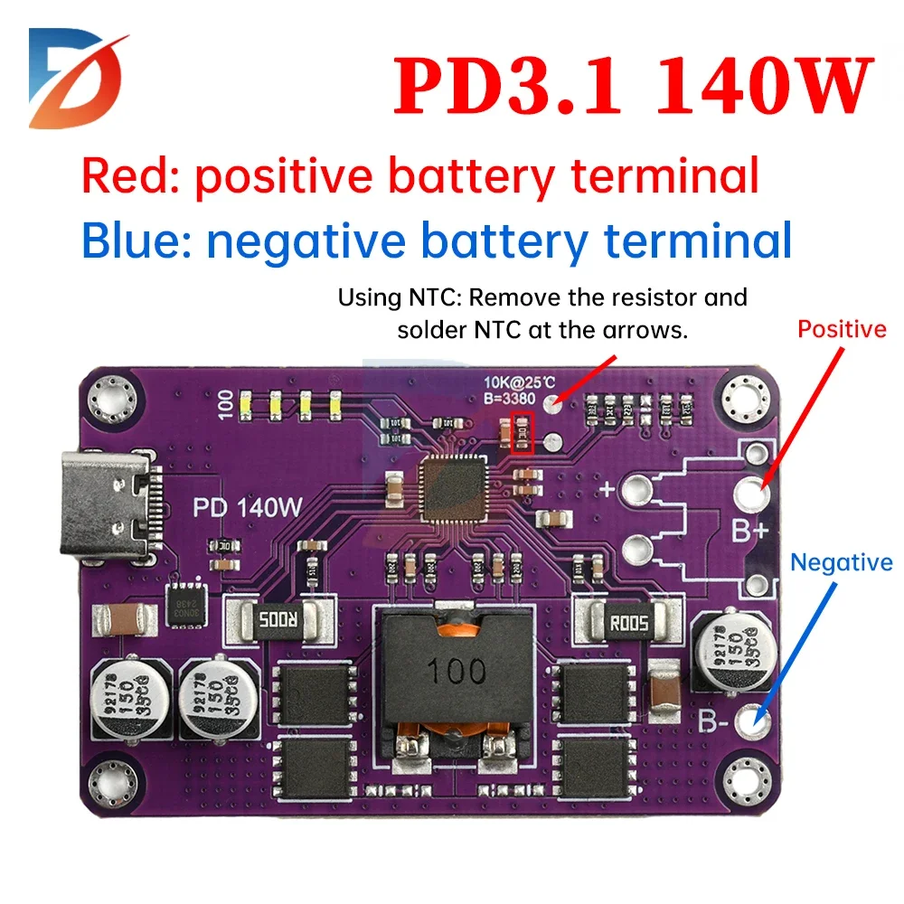 Diy Electronics For Adults - PD3.1 최대 140W 고속 충전 파워