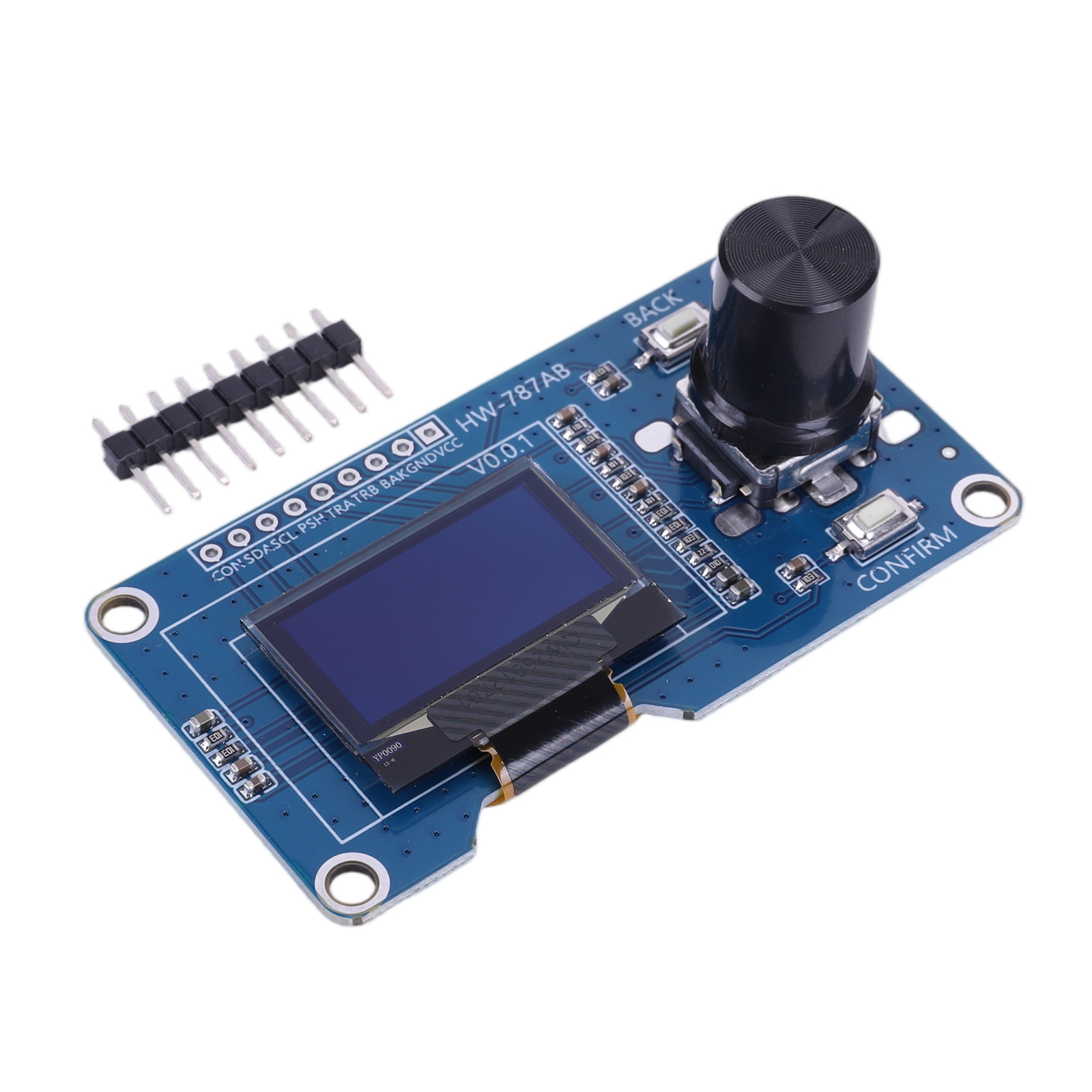 Oled Display Module - 회전식 손잡이가 있는 I2C OLED 스크린