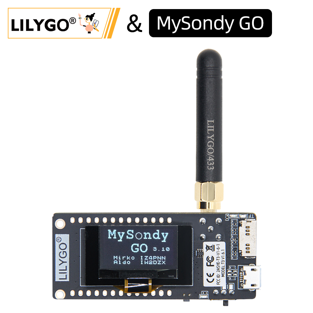 Oled Display Module - 릴리고 ® MySondy GO LoRa32 V2.1_1.6.1