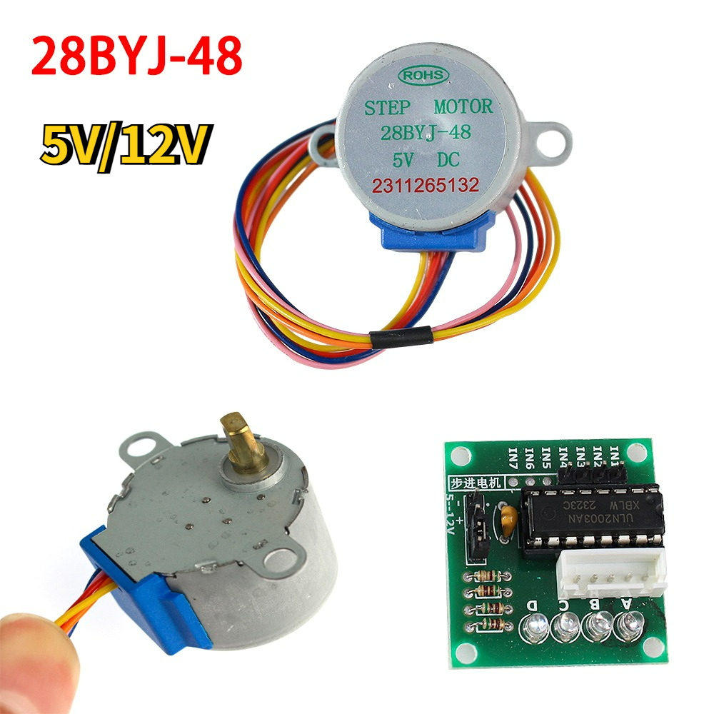 Arduino Diy Electronics - 28BYJ-48 스테퍼 모터 키트 5V/12V 4상