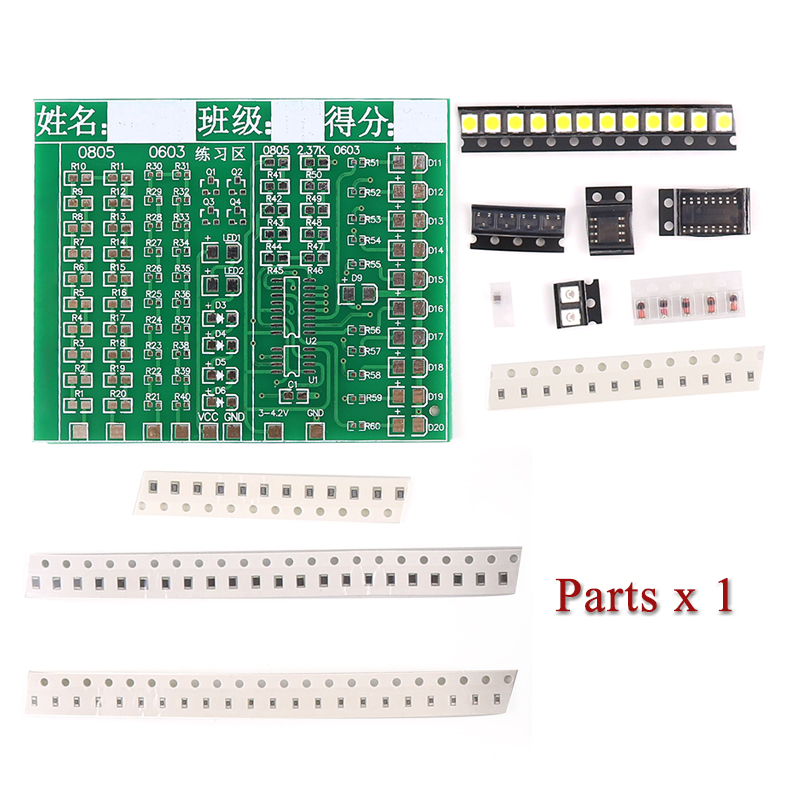 클래스 키트 패치 구성 요소 용접 연습 보드 키트 SM - Diy Electronics Workbench 리뷰 및 가격