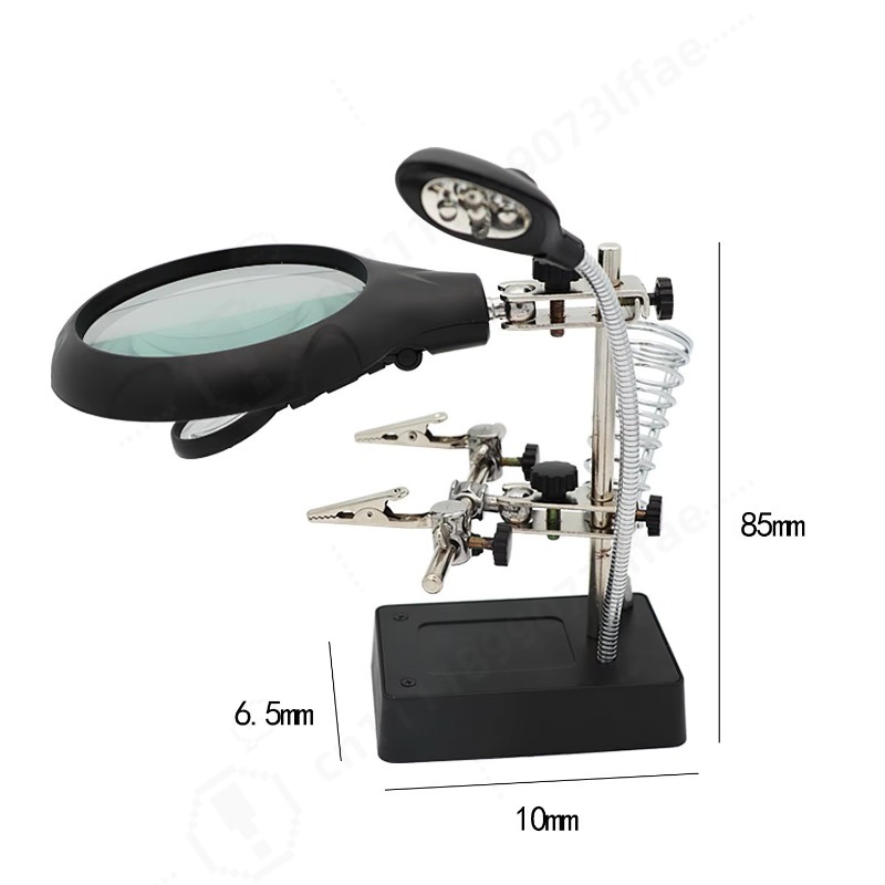 10배율 용접 확대경 LED 조명 전기 납땜 인두 스탠 - Diy Electronics Workbench 리뷰 및 가격