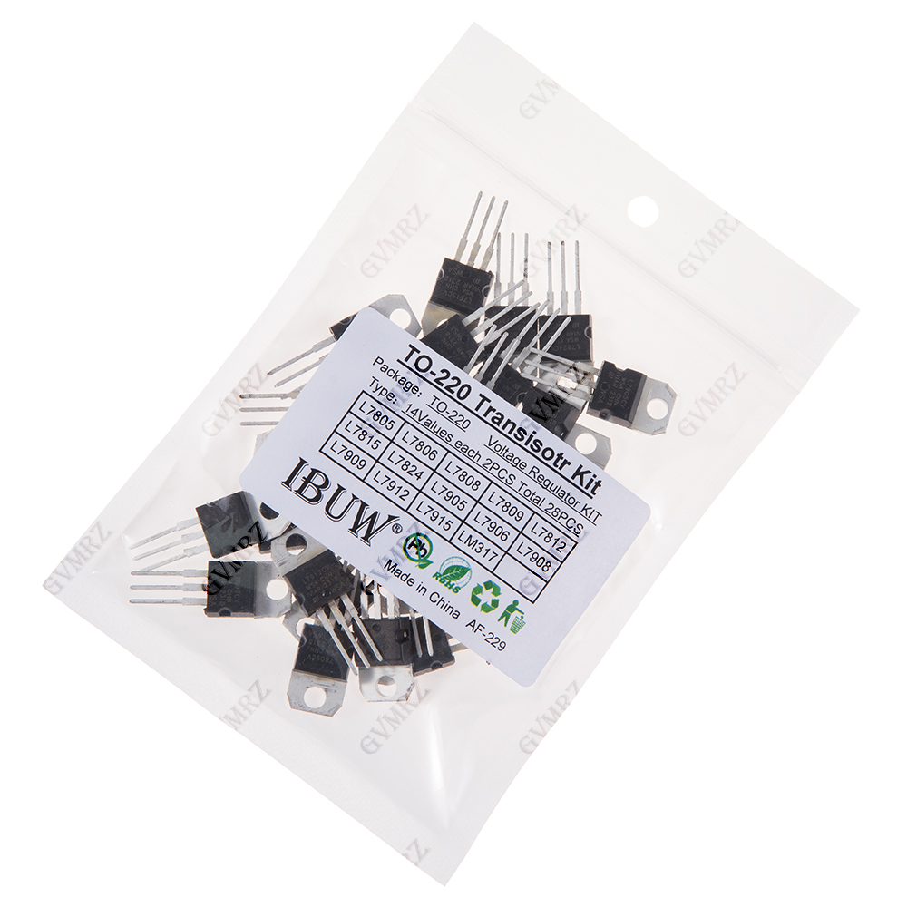 28개 L7805 14값 TO-220 트랜지스터 키트( - Lm317 Voltage Regulator 리뷰 및 가격