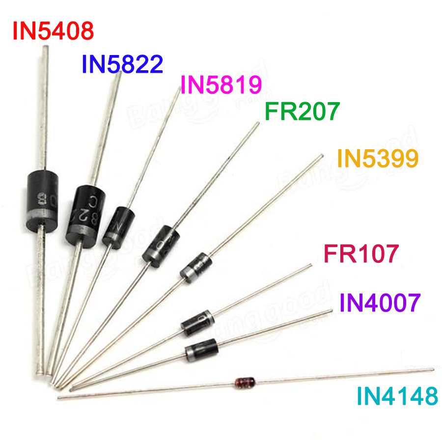 100 개/몫 정류기 다이오드 세트 팩 1N4148 1 - Diy Motorcycle Electronics 리뷰 및 가격