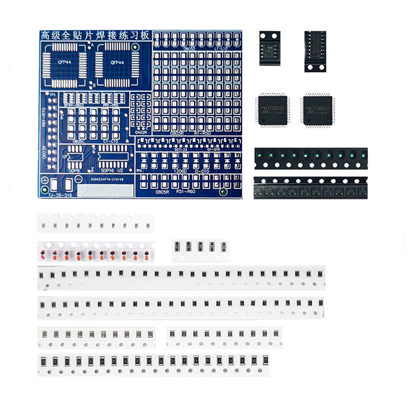 02 패치 구성 요소 전자 용접 연습 보드 키트 SMD - Diy Electronics Workbench 리뷰 및 가격