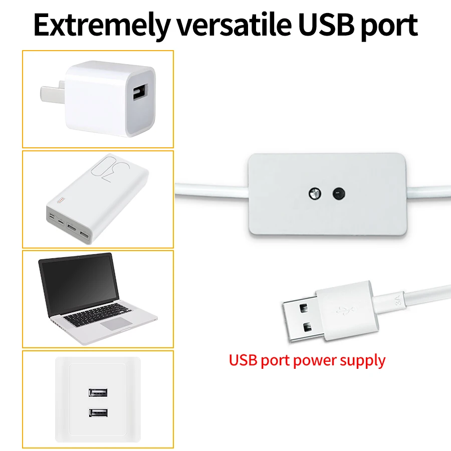 캐비닛 조명 아래 LED 1M-10M 5V USB LE - Ldr Light Sensor 리뷰 및 가격
