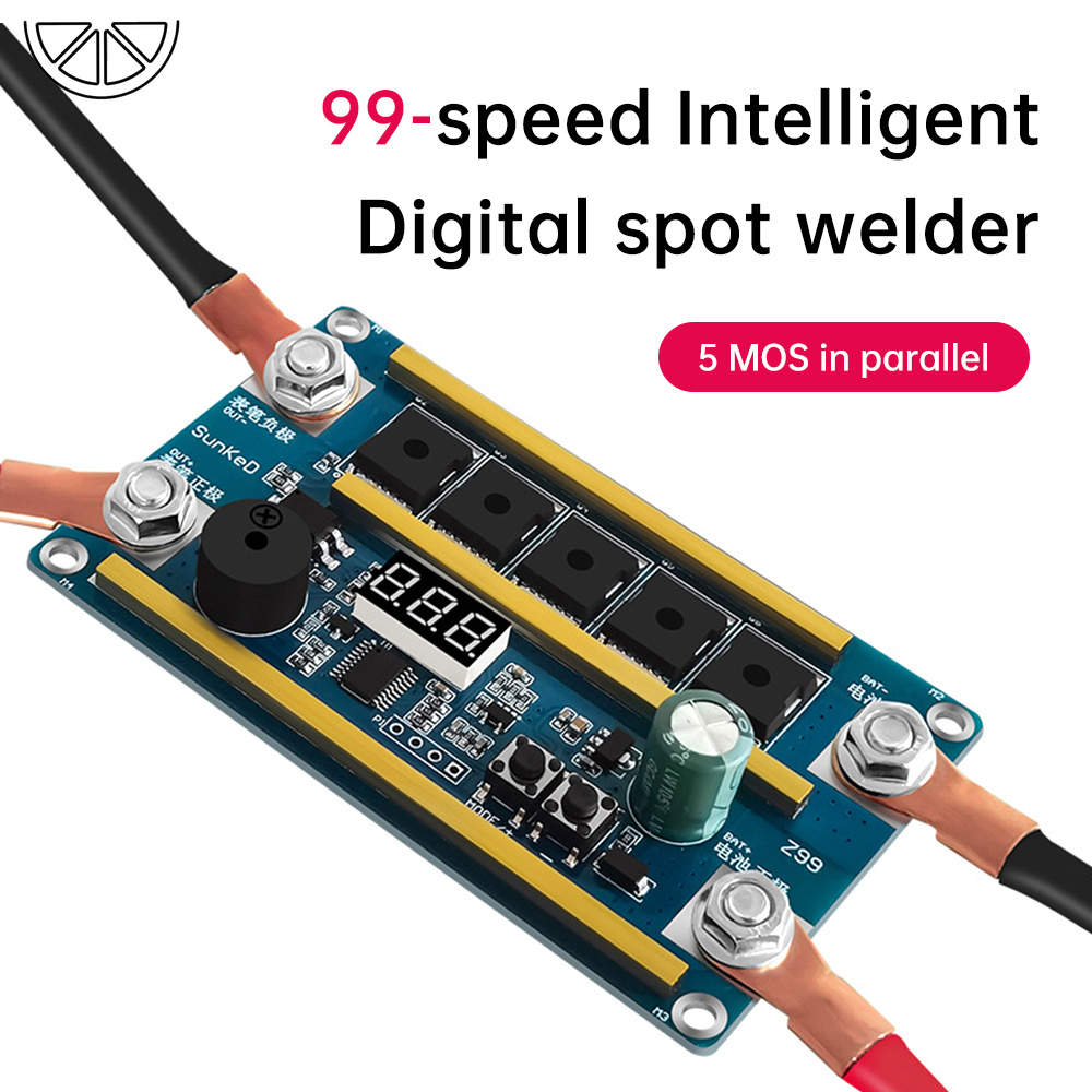 99 기어 12V 스폿 용접기 키트 디지털 전원 조절식 - Diy Electronics Spot Welder 리뷰 및 가격