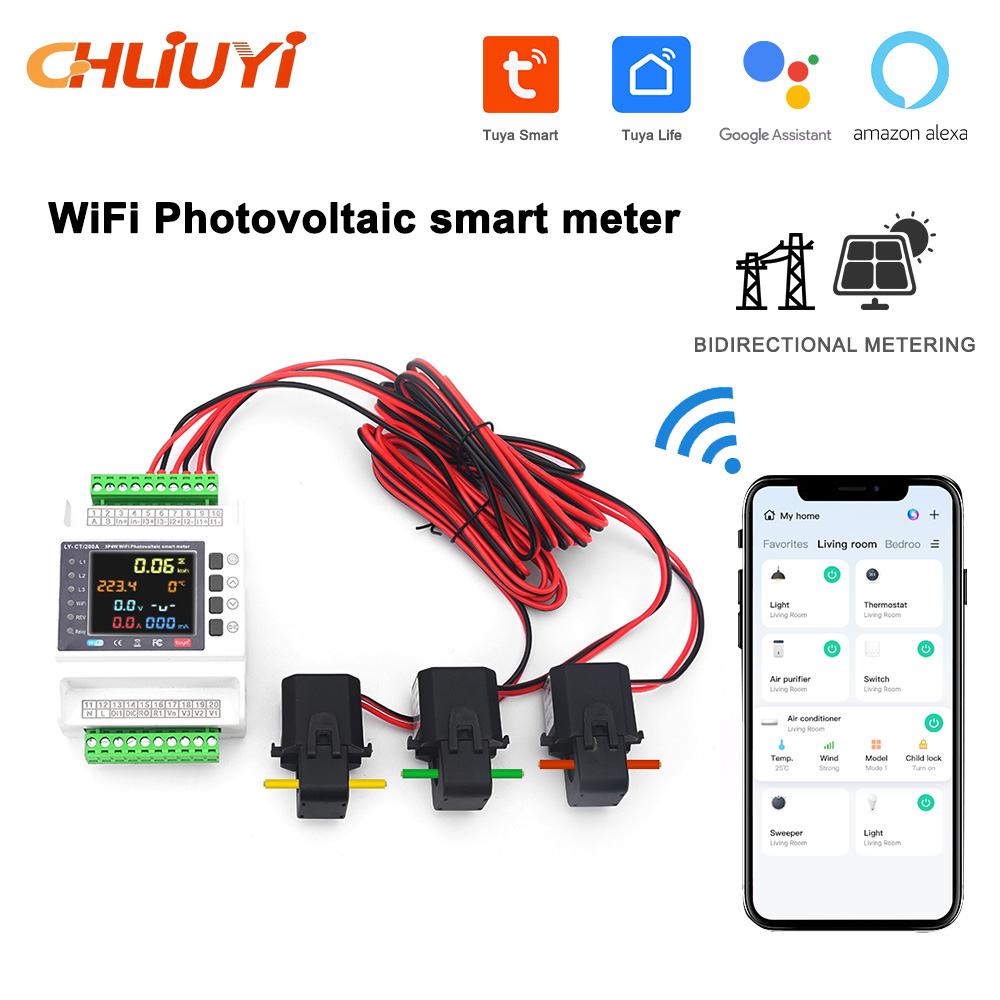 투야 와이파이 스마트 에너지 미터 양방향 3개 CT 클 - Diy Electronics Store 리뷰 및 가격