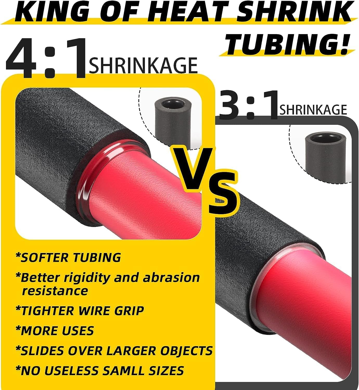 2M 열 수축 튜브 4:1 이중 벽 접착제 라이닝 해양 - Heat Shrink Tubing 리뷰 및 가격