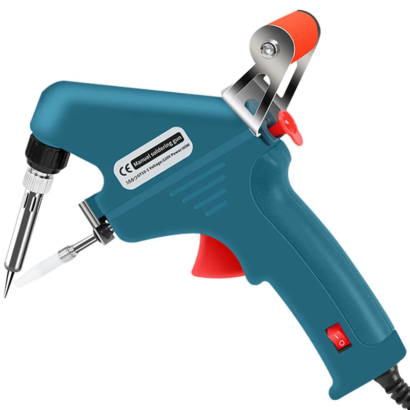 조절식 온도 납땜 인두 220V 60W 자동 공급 틴건 - Diy Electronics Soldering Kit 리뷰 및 가격