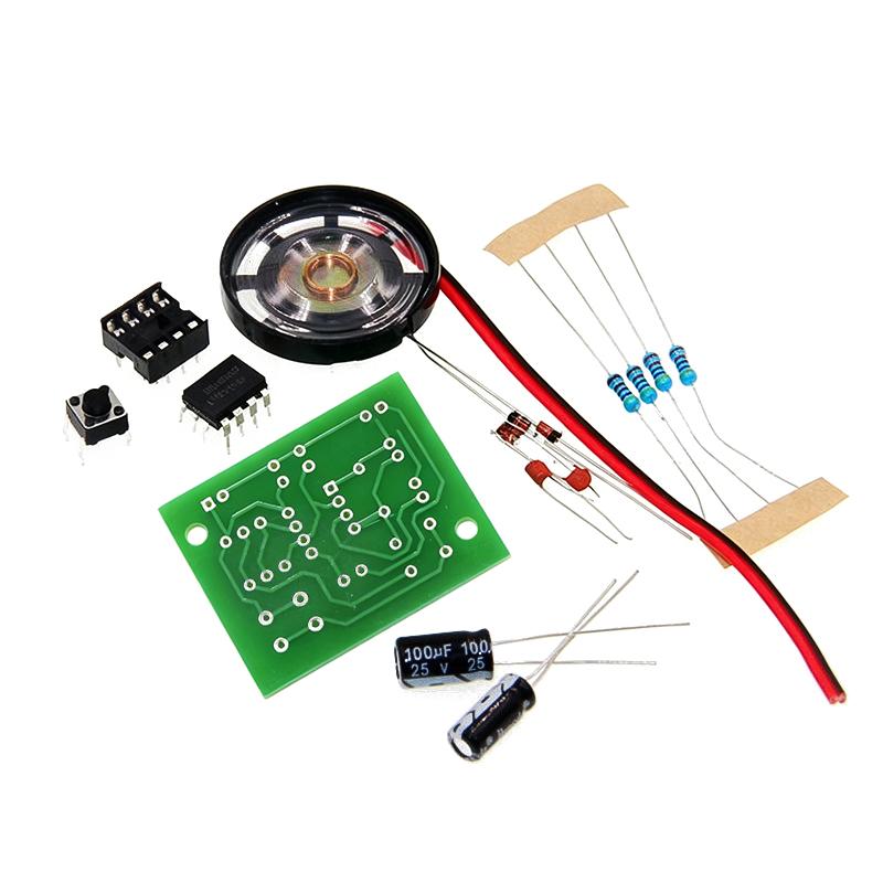 NE555 도어벨 DIY 납땜 연습 키트 듀얼 톤 딩동 - Diy Electronics Soldering Kit 리뷰 및 가격