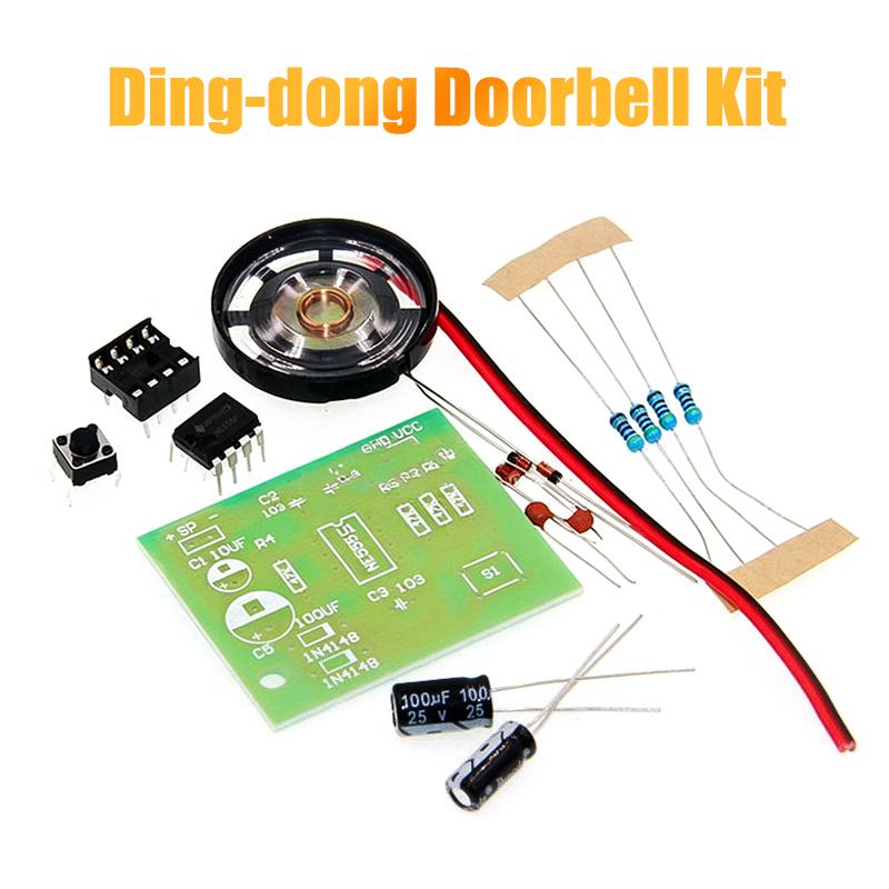 전문가용 NE555 초인종 DIY 키트 - 이중 톤 딩 - Diy Electronics Soldering Kit 리뷰 및 가격