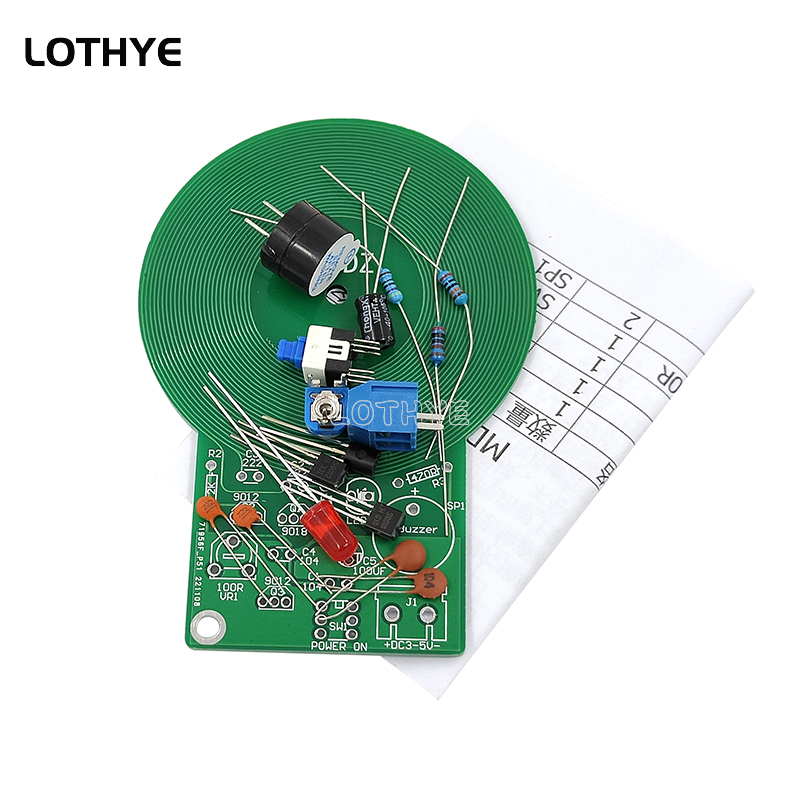 DC 3V-5V 금속 탐지기 키트 DIY 전자 키트 6 - Diy Electronics Soldering Kit 리뷰 및 가격