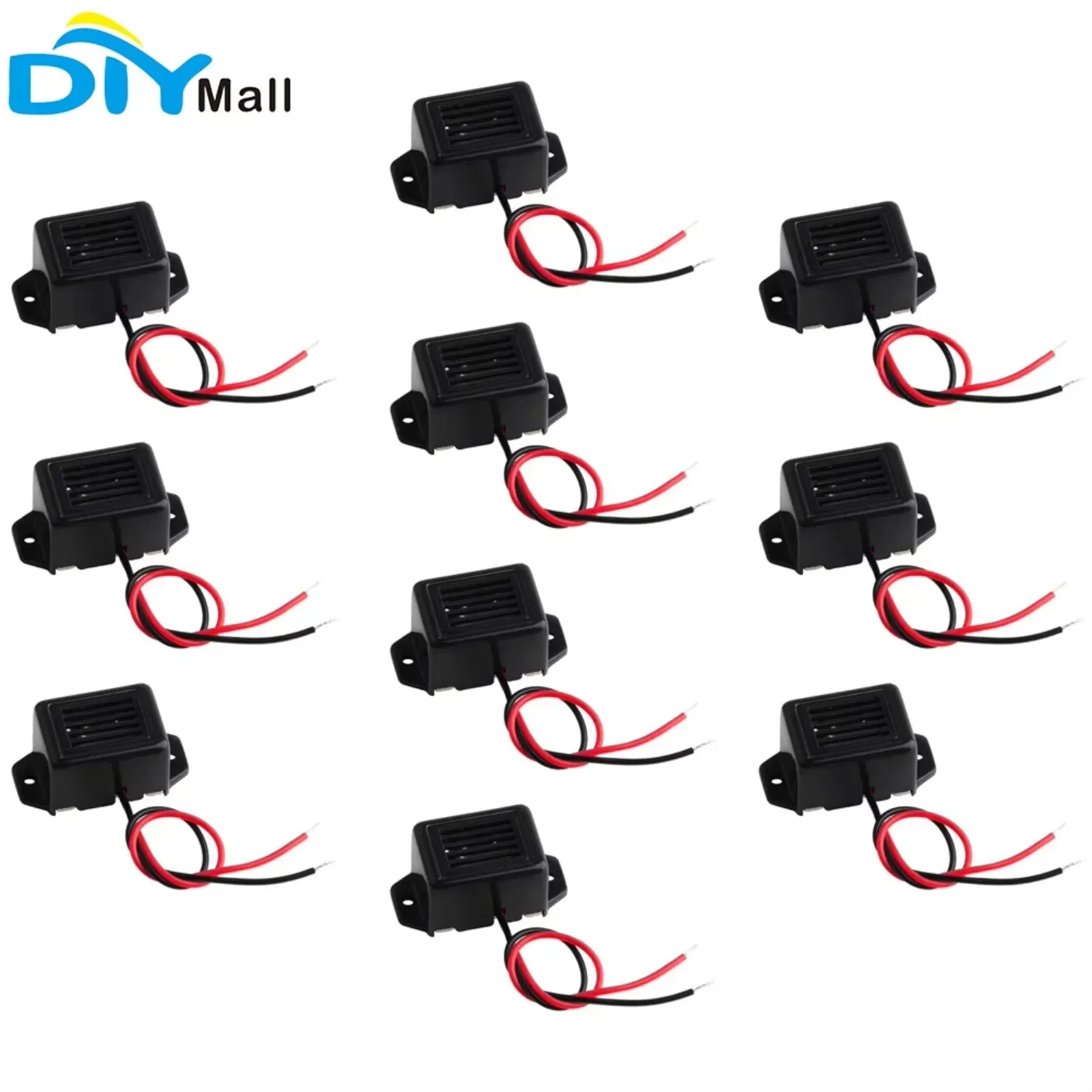 10개 DC 12V 미니 기계식 버저 알람 시끄러운 8 - Diy Electronics Project 리뷰 및 가격