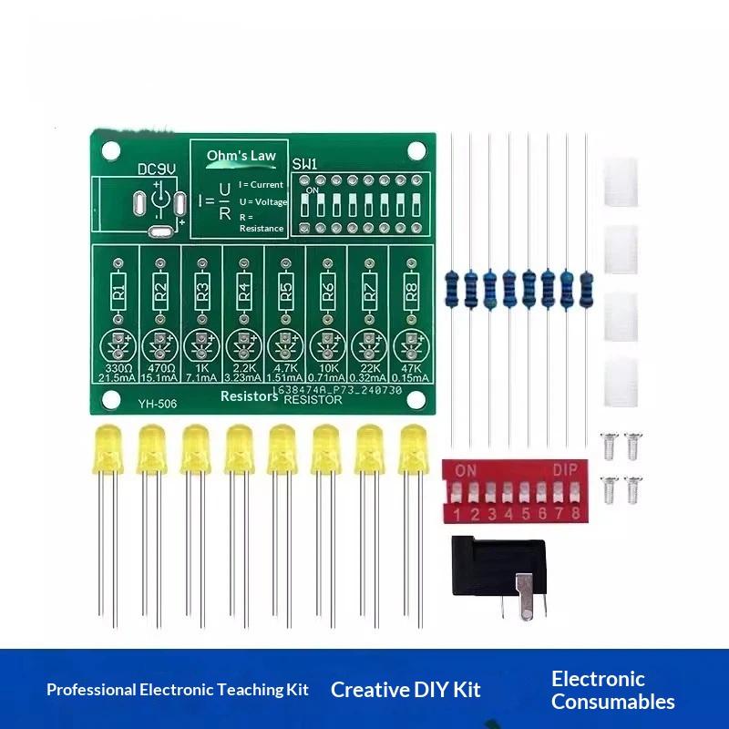 새로운 DIY 납땜 연습 키트 LED 전류 테스트 전자 - Diy Electronics Soldering Kit 리뷰 및 가격