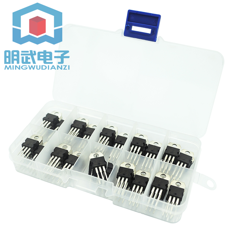 3 단자 전압 조정기 튜브 분류 박스 키트, 10 종류 - Lm317 Voltage Regulator 리뷰 및 가격