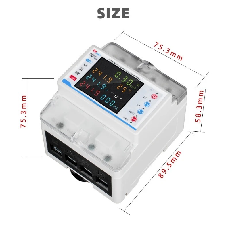 자동 재폐로 보호 장치 WiFi 지능형 회로 차단기 3 - Diy Electronics Store 리뷰 및 가격