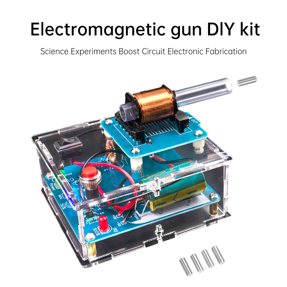 고전압 전자기 송신기 DIY 키트 코일 부스트 모듈 회 - Diy Electronics Workbench 리뷰 및 가격