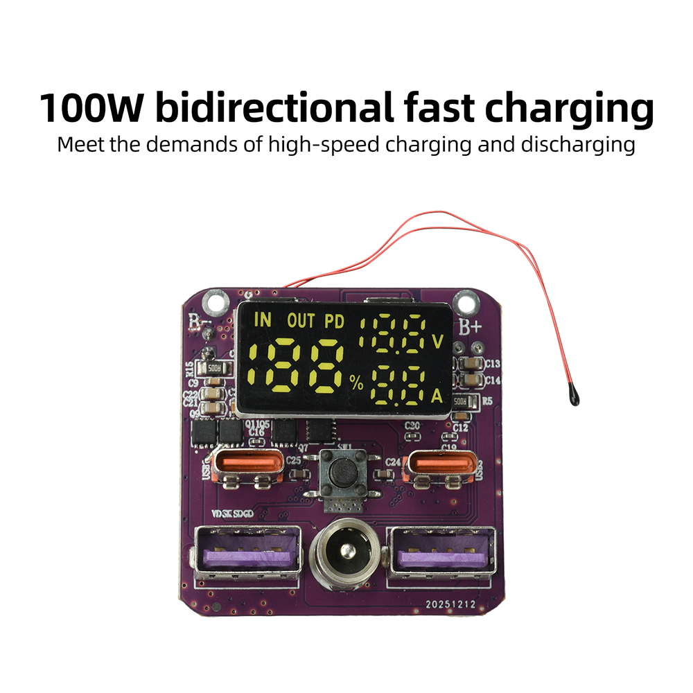 4S PD 100W 고속 충전 모듈 20V 5A 고출력 - Diy Electronics For Adults 리뷰 및 가격