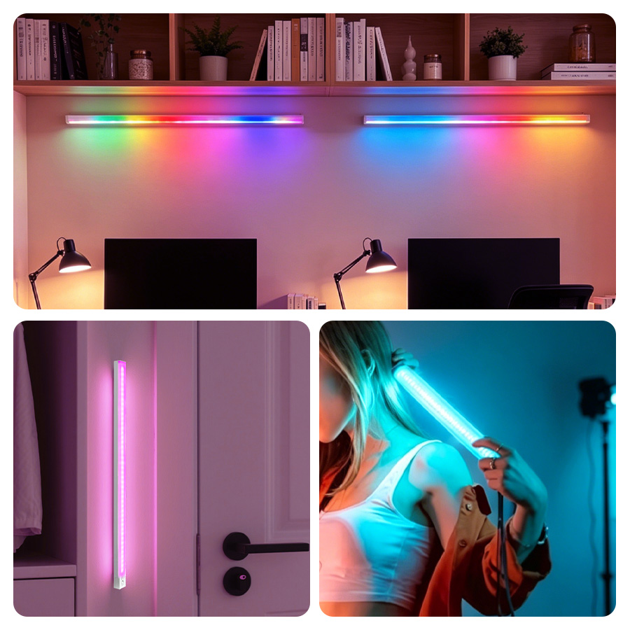 30cm 50cm 자석식 LED RGB 캐비닛 조명,  - Ldr Light Sensor 리뷰 및 가격