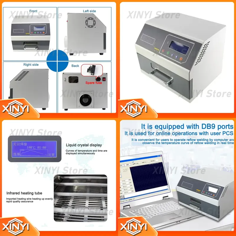 데스크탑 고성능 정밀 무연 리플로우 납땜로 전자제품 수 - Diy Electronics Spot Welder 리뷰 및 가격