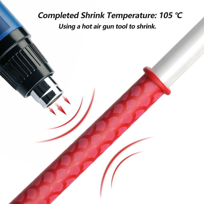 미끄럼 방지 열수축 튜빙 랩, 15-60mm 방수 절연 - Heat Shrink Tubing 리뷰 및 가격