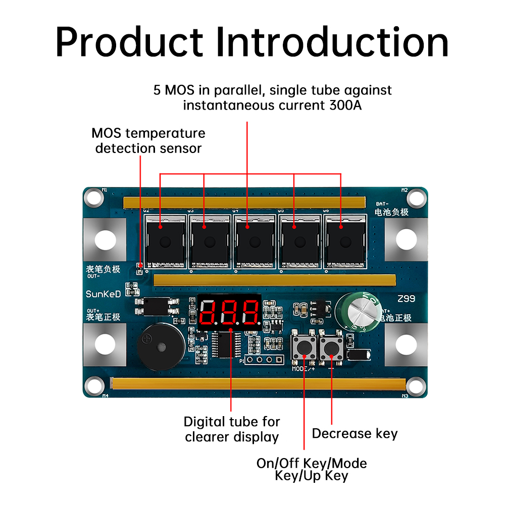 Z99 스팟 용접기 리튬 배터리 12V 1500A 조절 - Diy Electronics Spot Welder 리뷰 및 가격