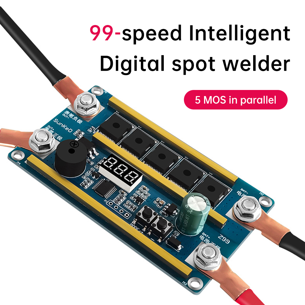 Z99 스팟 용접기 리튬 배터리 12V 1500A 조절 - Diy Electronics Spot Welder 리뷰 및 가격